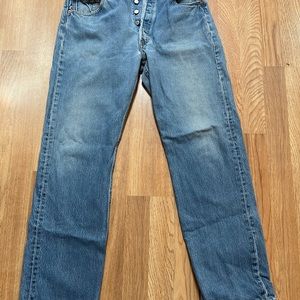 Levi’s vintage 501 button fly jeans 36x34